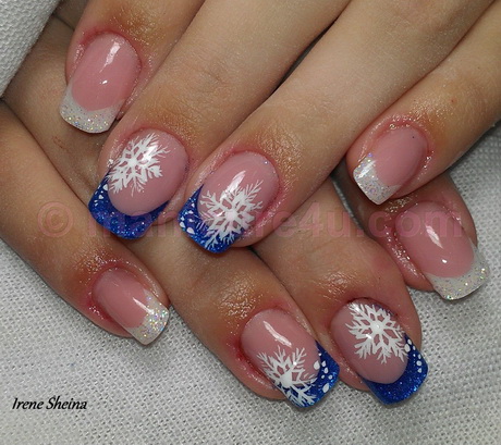 nail-design-ideas-for-winter-28_14 Idei de design de unghii pentru iarna