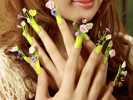 nail-designs-on-long-nails-27_13 Modele de unghii pe unghii lungi