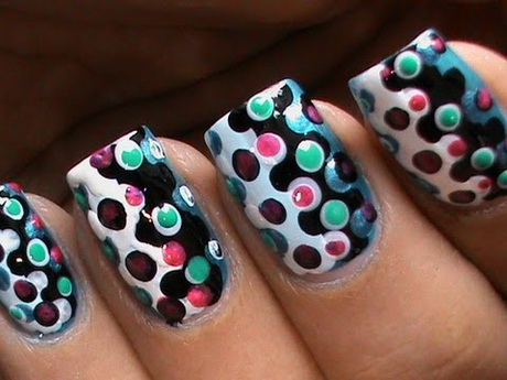 nail-dotting-designs-01_4 Unghii dotting modele