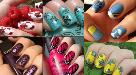 nail-polish-nail-art-12 Nail polish nail art