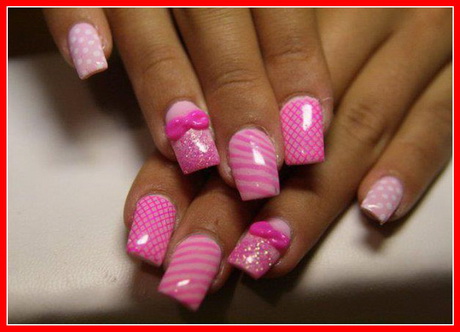 pink-acrylic-nail-41_19 Unghii acrilice roz