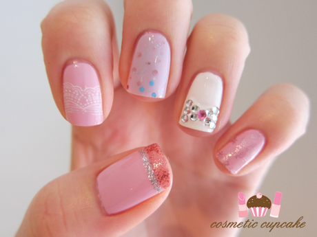 pretty-pink-nail-art-18 Destul de roz nail art