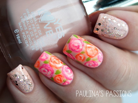 pretty-pink-nail-art-18_13 Destul de roz nail art