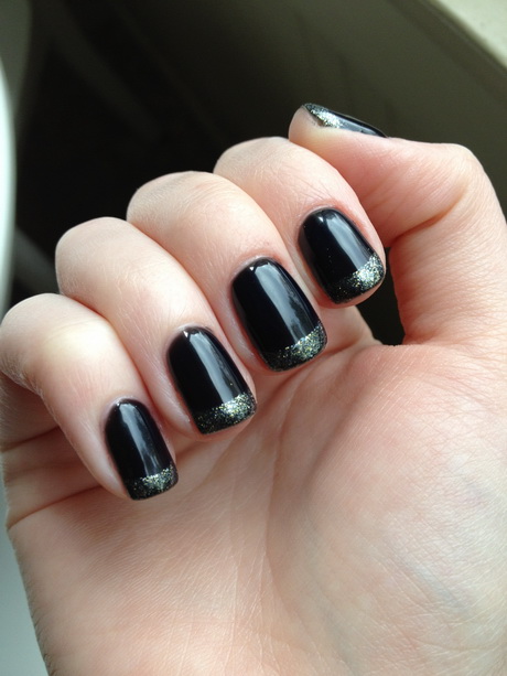 black-gel-manicure-25_20 Manichiura cu gel negru