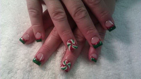 christmas-designs-for-gel-nails-70_14 Modele de Crăciun pentru unghii cu gel