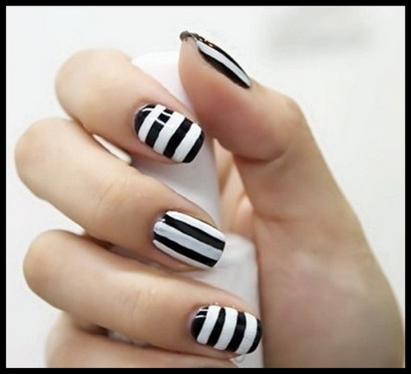 easy-and-beautiful-nail-art-69_19 Ușor și frumos nail art