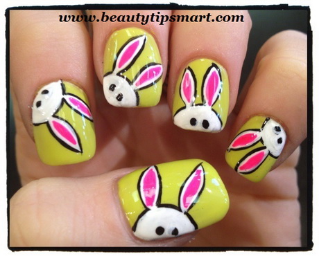 easy-and-simple-nail-art-designs-87_13 Modele simple și simple de artă pentru unghii