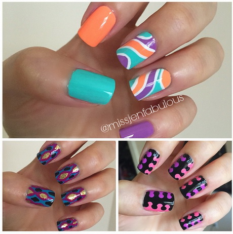 easy-beginner-nail-art-01_6 Ușor de unghii pentru începători