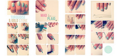 easy-nail-art-beginners-87_14 Începători ușor de unghii