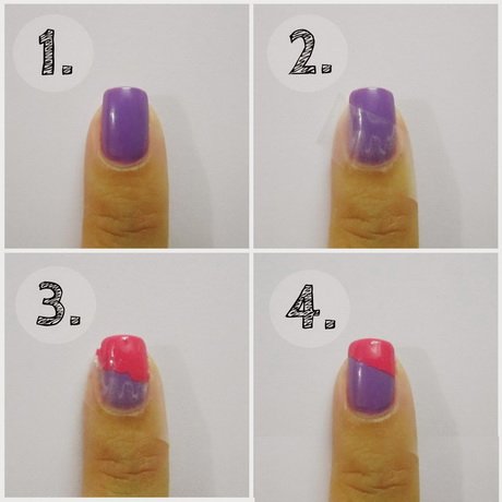 easy-simple-nail-art-for-beginners-78_17 Simplu simplu nail art pentru incepatori