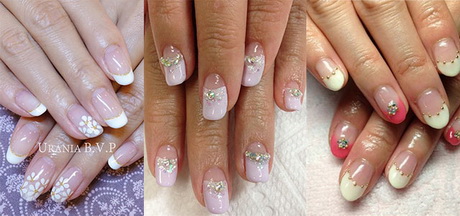 french-gel-nail-art-64_3 Arta franceză de unghii cu gel