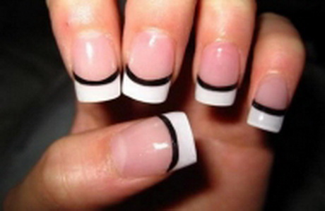 gel-french-manicure-ideas-65_15 Idei de manichiură franceză gel