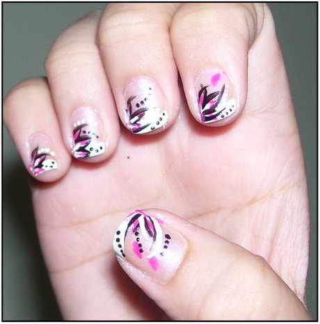 gel-nail-art-for-short-nails-53_14 Gel nail art pentru unghii scurte