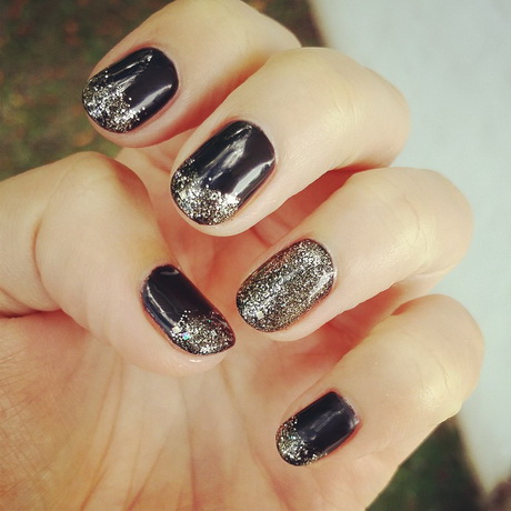 gel-nail-black-73_11 Gel de unghii negru