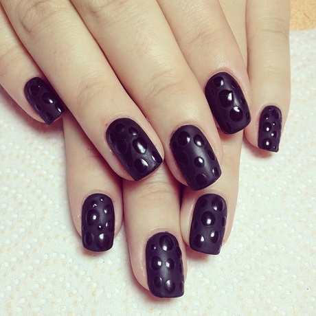 gel-nail-black-73_16 Gel de unghii negru