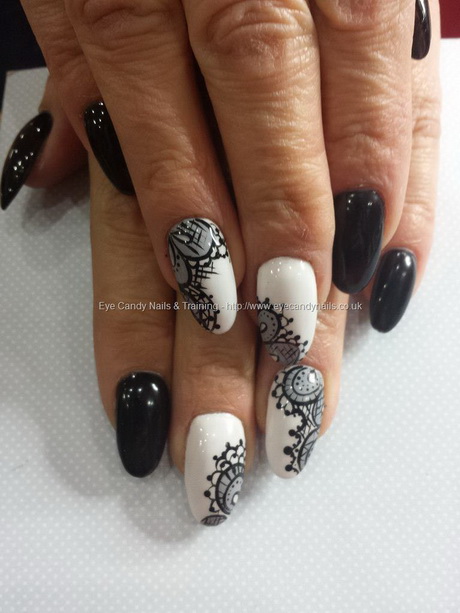 gel-nails-black-and-white-83_13 Gel unghii alb-negru