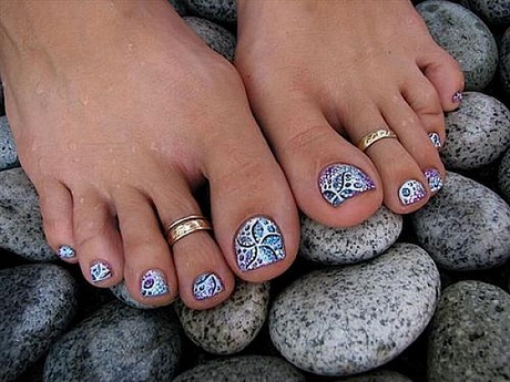 gel-toe-nail-designs-21_13 Gel toe unghii modele