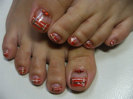 gel-toe-nail-designs-21_17 Gel toe unghii modele