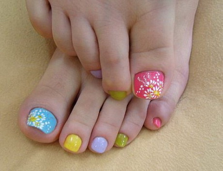 gel-toe-nail-designs-21_19 Gel toe unghii modele