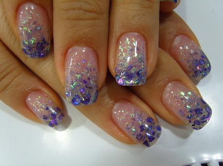glitter-gel-nail-designs-61_9 Glitter Gel unghii modele