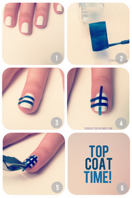 nail-art-simple-designs-step-step-81_10 Nail art Design simplu pas pas