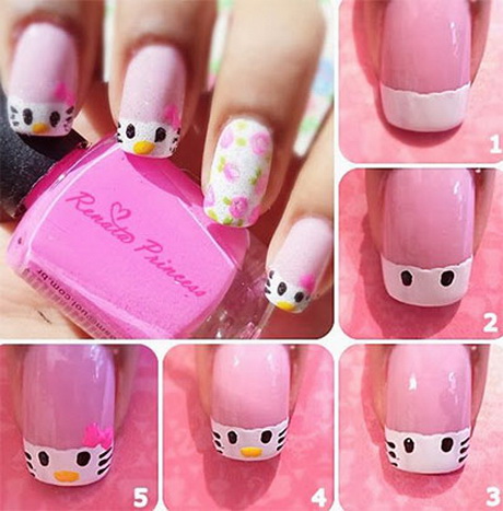 nail-art-simple-designs-step-step-81_12 Nail art Design simplu pas pas