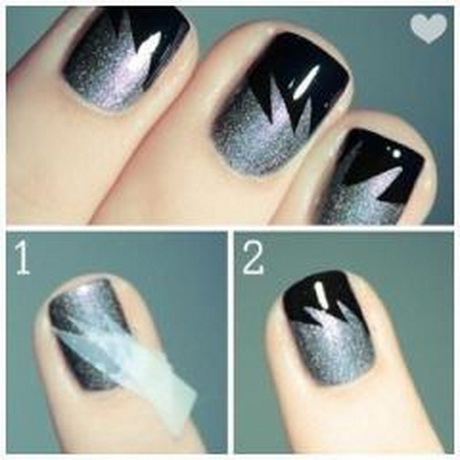 nail-art-simple-designs-step-step-81_8 Nail art Design simplu pas pas