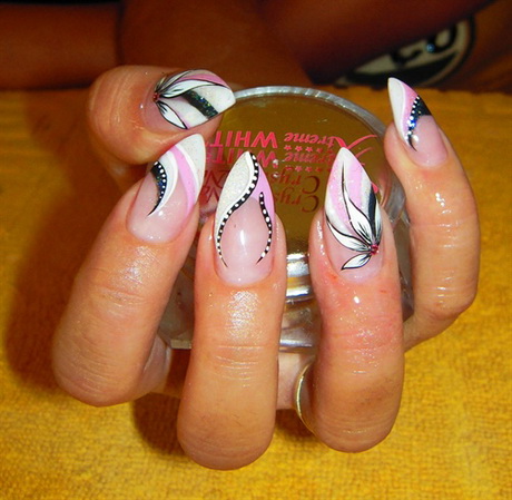 pink-gel-nail-art-51_6 Roz gel unghii arta