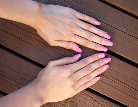 pink-gel-nails-10_11 Unghii cu gel roz