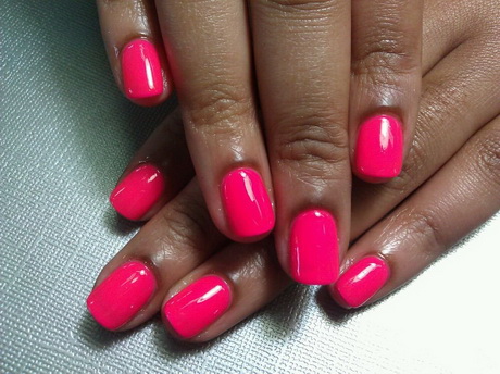 pink-gel-nails-10_14 Unghii cu gel roz