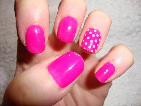 pink-gel-nails-10_6 Unghii cu gel roz