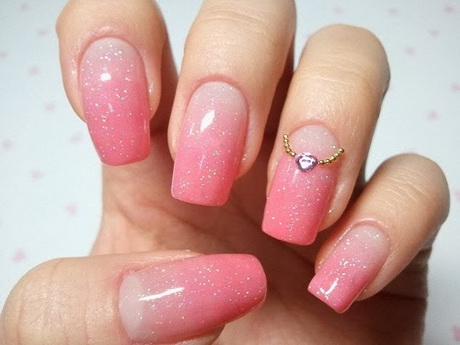 pink-gel-nails-10_7 Unghii cu gel roz