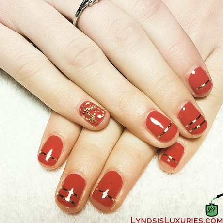 red-gel-nails-design-12 Design de unghii cu gel roșu