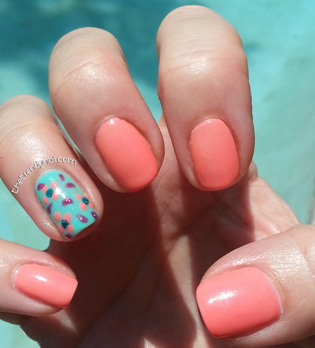 summer-gel-nails-54_19 Unghii cu gel de vară