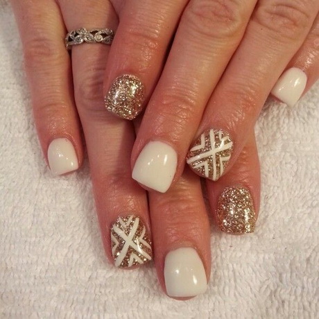 white-gel-nail-designs-50_3 Modele de unghii cu gel alb