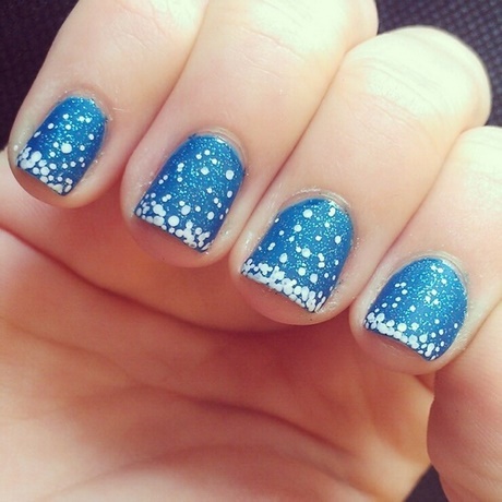 blue-holiday-nails-33_10 Albastru unghii de vacanță
