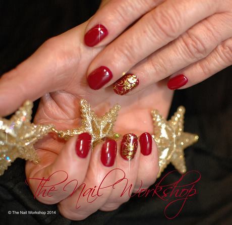 christmas-gelish-nails-62_15 Crăciun gelish unghii