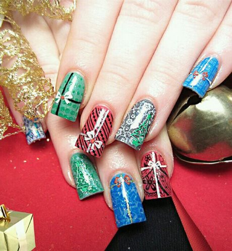 christmas-gift-nails-84_12 Cuie cadou de Crăciun