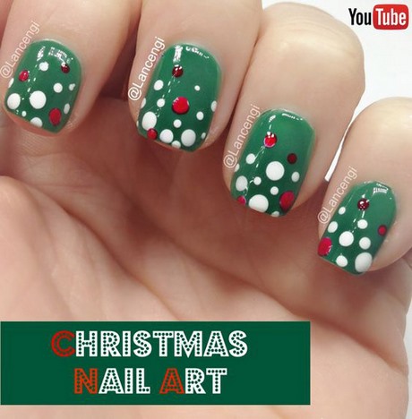 christmas-nails-green-01_12 Cuie de Crăciun verde