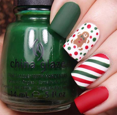 christmas-nails-green-01_8 Cuie de Crăciun verde