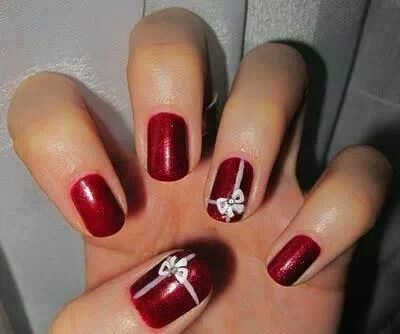 christmas-nails-present-56_4 Unghiile de Crăciun prezente