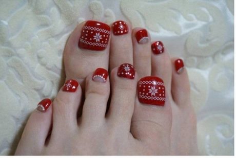 christmas-toenails-97_20 Unghiile de la picioare de Crăciun