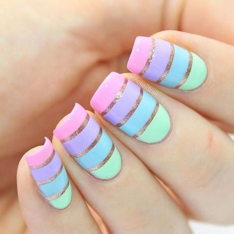cute-nail-art-for-beginners-62_3 Cute nail art pentru incepatori