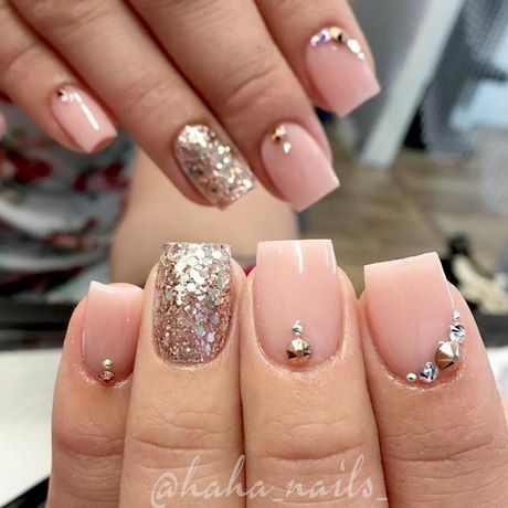 cute-nails-for-short-nails-53 Unghii drăguțe pentru unghii scurte