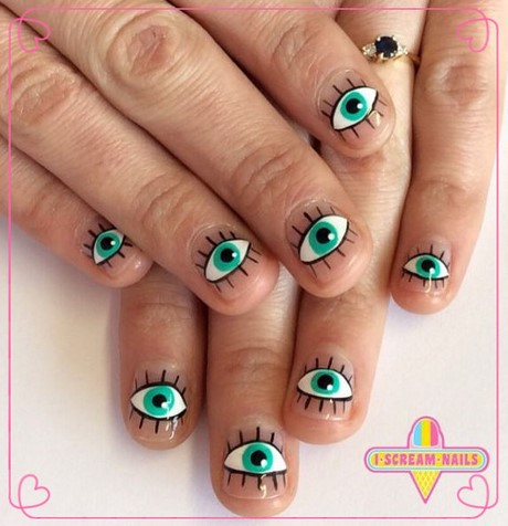 cute-nails-for-short-nails-53_14 Unghii drăguțe pentru unghii scurte
