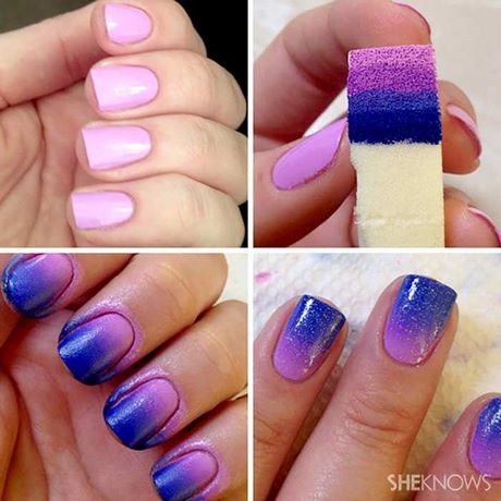 easy-short-nail-designs-for-beginners-58_3 Modele ușoare de unghii scurte pentru începători