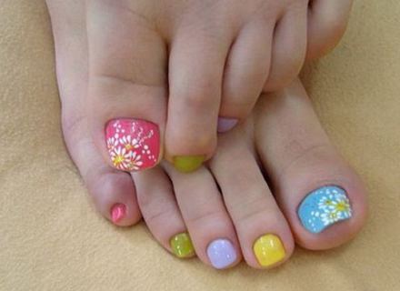 easy-toe-nail-art-for-beginners-89_5 Ușor toe nail art pentru incepatori