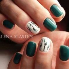 green-nail-art-designs-60_2 Modele de Unghii verzi