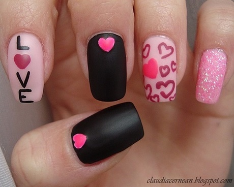 love-nail-art-85_6 Dragoste nail art