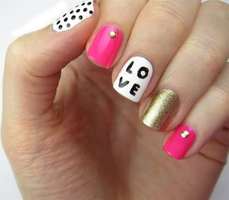love-nail-art-85_8 Dragoste nail art
